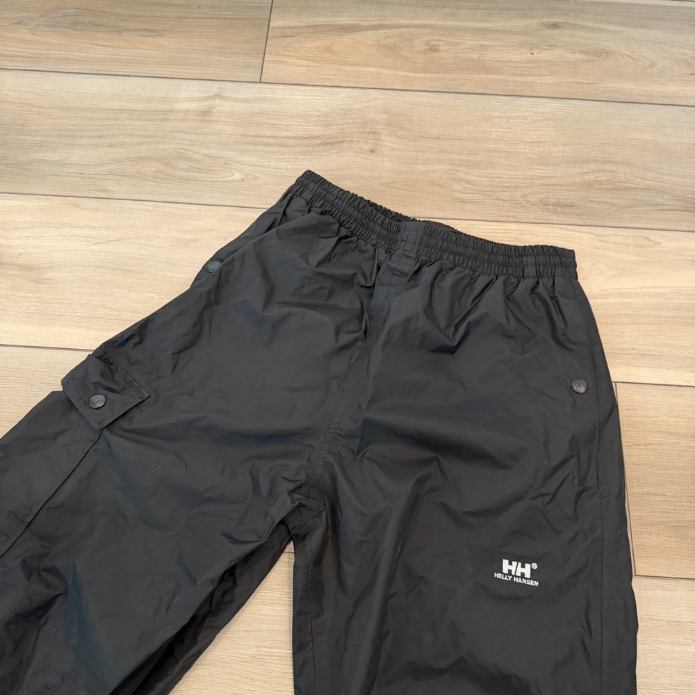 Helly Hansen Packable Black Rain Pants M HellyTec… - image 7